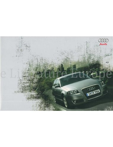 2005 AUDI A3 BROCHURE ENGELS