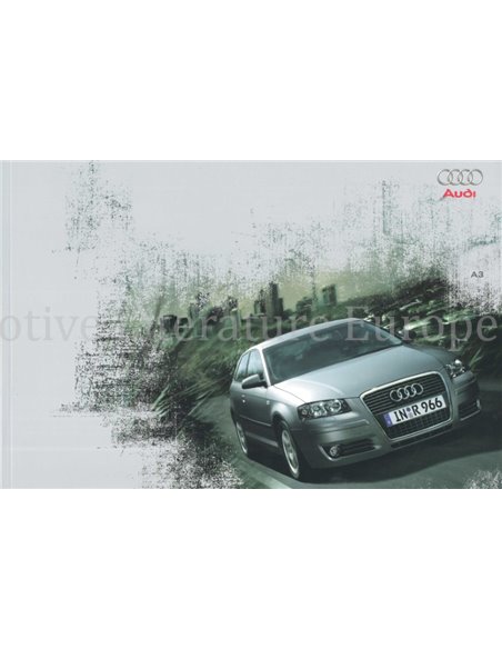 2005 AUDI A3 BROCHURE ENGLISH