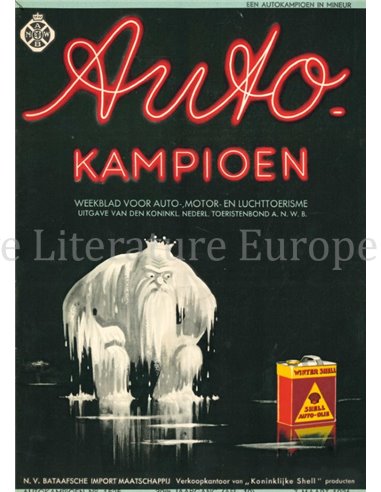 1936 AUTOKAMPIOEN MAGAZINE 10 DUTCH