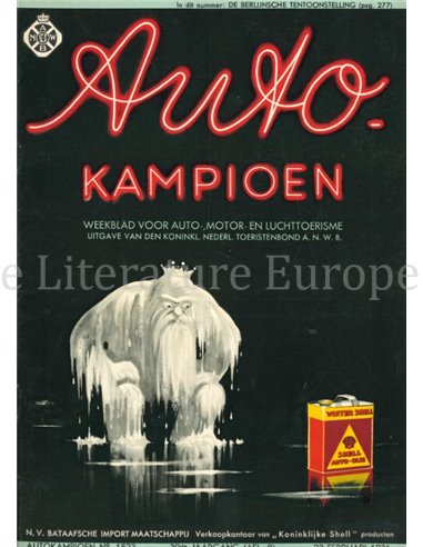 1936 AUTOKAMPIOEN MAGAZIN 08 NIEDERLÄNDISCH