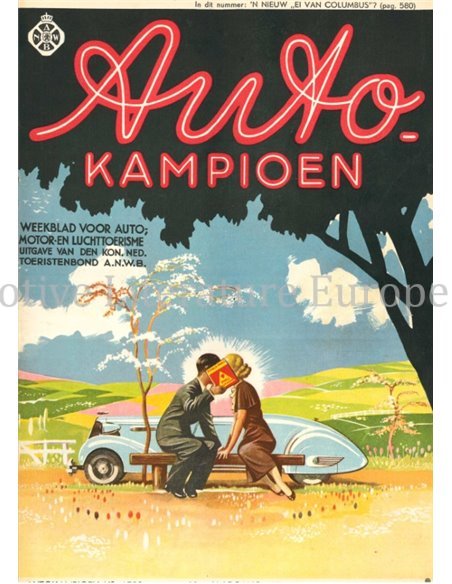 1936 AUTOKAMPIOEN MAGAZIN 17 NIEDERLÄNDISCH