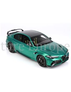 2021 ALFA ROMEO GIULIA GTAM VERDE MONTREAL BBR MODELCAR 44/80 2