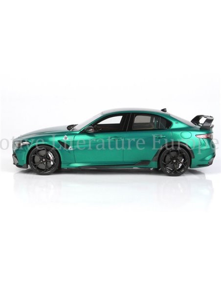 2021 ALFA ROMEO GIULIA GTAM VERDE MONTREAL BBR MODELCAR 44/80