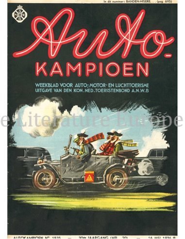 1936 AUTOKAMPIOEN MAGAZINE 20 DUTCH