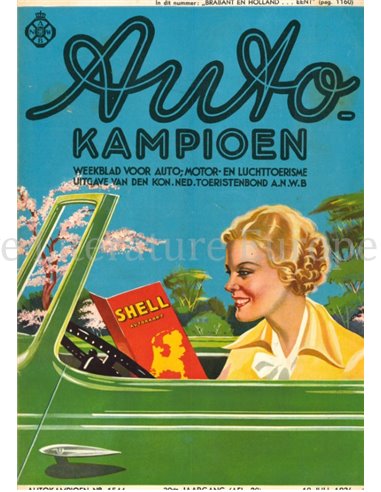 1936 AUTOKAMPIOEN MAGAZIN 29 NIEDERLÄNDISCH