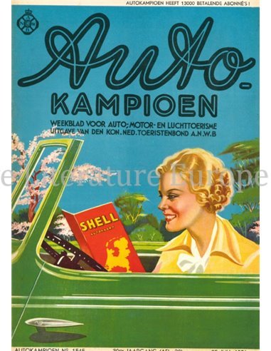 1936 AUTOKAMPIOEN MAGAZINE 30 NEDERLANDS
