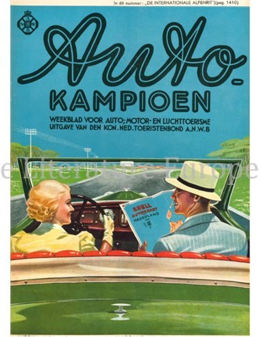 1936 AUTOKAMPIOEN MAGAZINE 35 DUTCH