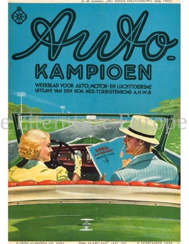 1936 AUTOKAMPIOEN MAGAZINE 36 DUTCH