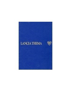 1984 LANCIA THEMA PERS BROCHURE ENGELS