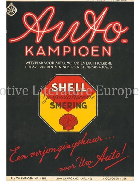 1936 AUTOKAMPIOEN MAGAZINE 40 NEDERLANDS