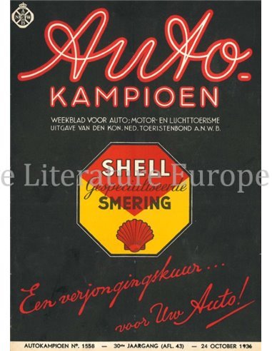 1936 AUTOKAMPIOEN MAGAZINE 43 DUTCH