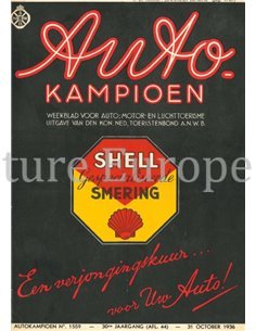 1936 AUTOKAMPIOEN MAGAZINE 44 DUTCH