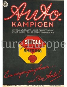 1936 AUTOKAMPIOEN MAGAZINE 45 DUTCH