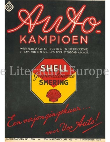 1936 AUTOKAMPIOEN MAGAZINE 45 DUTCH