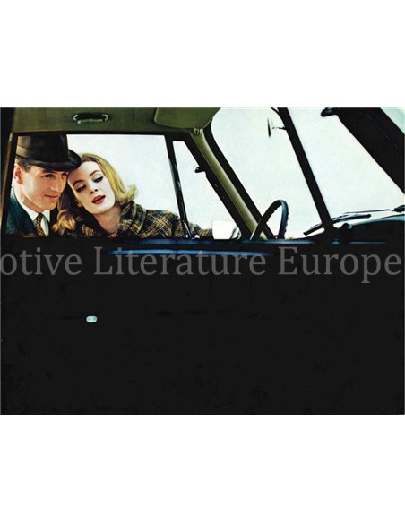 1963 VOLKSWAGEN KARMANN GHIA 1500 BROCHURE NEDERLANDS