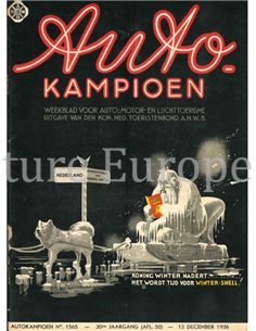 1936 AUTOKAMPIOEN MAGAZINE 50 NEDERLANDS
