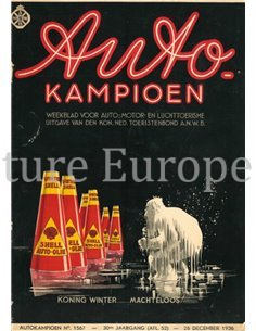 1936 AUTOKAMPIOEN MAGAZINE 52 DUTCH