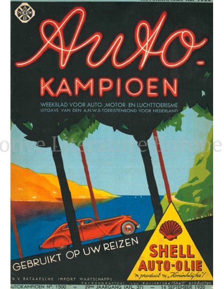 1935 AUTOKAMPIOEN MAGAZIN 37 NIEDERLÄNDISCH