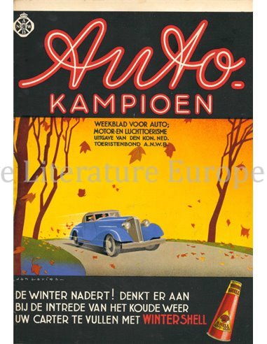 1937 AUTOKAMPIOEN MAGAZINE 46 DUTCH