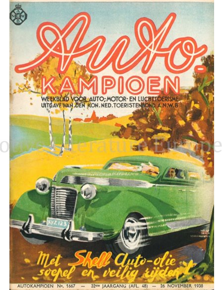 1938 AUTOKAMPIOEN MAGAZINE 48 DUTCH