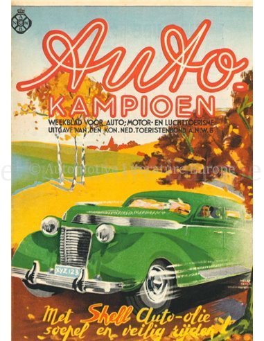 1938 AUTOKAMPIOEN MAGAZINE 49 NEDERLANDS