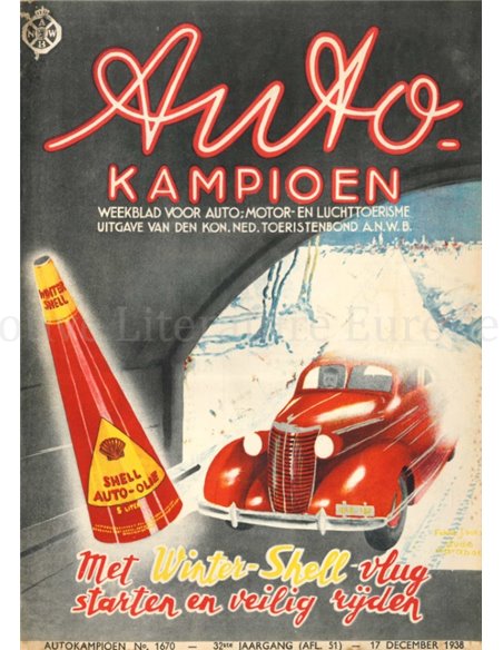 1938 AUTOKAMPIOEN MAGAZIN 51 NIEDERLÄNDISCH