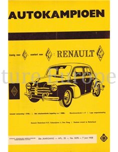 1958 AUTOKAMPIOEN MAGAZINE 23 DUTCH