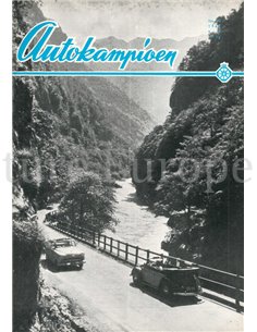1962 AUTOKAMPIOEN MAGAZINE 40 DUTCH
