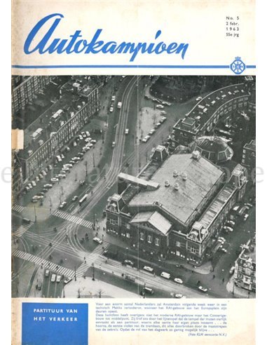 1963 AUTOKAMPIOEN MAGAZINE 5 NEDERLANDS