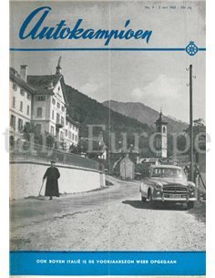 1963 AUTOKAMPIOEN MAGAZINE 9 NEDERLANDS