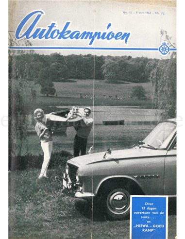 1963 AUTOKAMPIOEN MAGAZIN 10 NIEDERLÄNDISCH