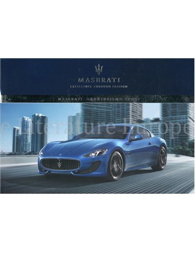 2013 MASERATI GRANTURISMO SPORT OWNERS MANUAL GERMAN