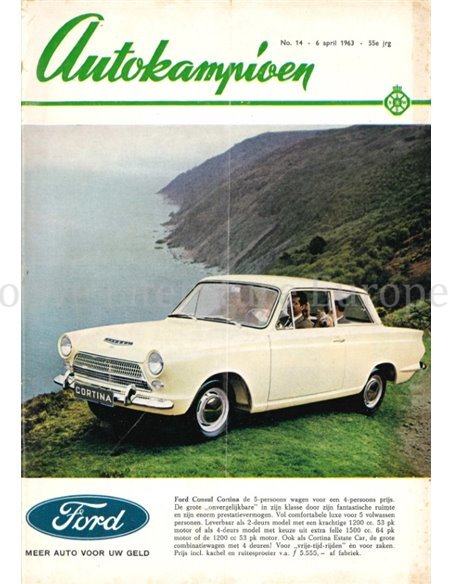 1963 AUTOKAMPIOEN MAGAZIN 14 NIEDERLÄNDISCH