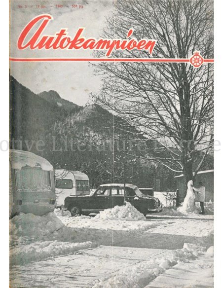 1963 AUTOKAMPIOEN MAGAZINE 3 NEDERLANDS