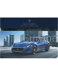 2013 MASERATI GRANTURISMO SPORT INSTRUCTIEBOEKJE ENGELS