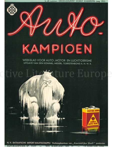 1936 AUTOKAMPIOEN MAGAZIN 07 NIEDERLÄNDISCH