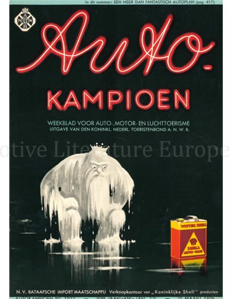 1936 AUTOKAMPIOEN MAGAZINE 12 DUTCH