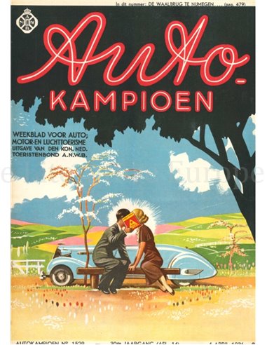 1936 AUTOKAMPIOEN MAGAZIN 14 NIEDERLÄNDISCH