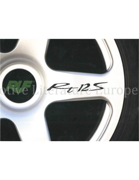 2010 RUF RT 12S BROCHURE GERMAN ENGLISH