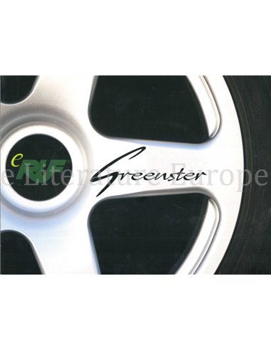 2010 eRUF GREENSTER BROCHURE DEUTSCH ENGLISCH