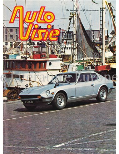 1974 AUTOVISIE MAGAZIN 36 NIEDERLÄNDISCH