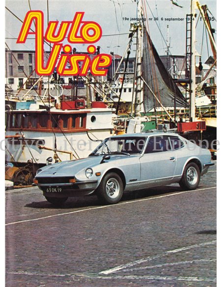 1974 AUTOVISIE MAGAZIN 36 NIEDERLÄNDISCH