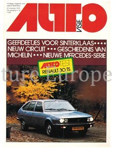 1975 AUTOVISIE MAGAZIN 24 NIEDERLÄNDISCH