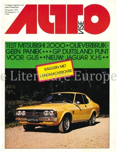 1975 AUTOVISIE MAGAZINE 17 NEDERLANDS