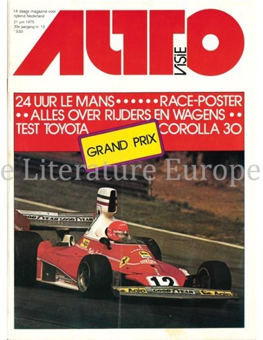 1975 AUTOVISIE MAGAZIN 13 NIEDERLÄNDISCH