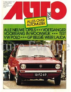 1975 AUTOVISIE MAGAZINE 12 DUTCH
