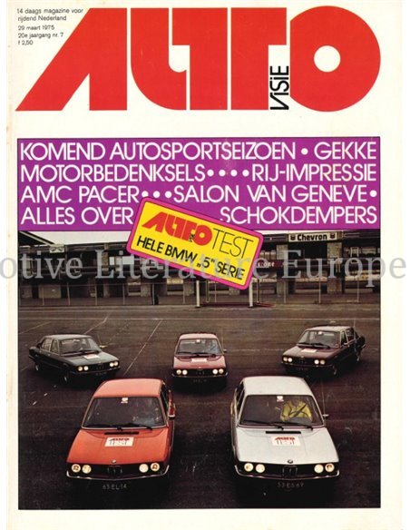 1975 AUTOVISIE MAGAZINE 07 DUTCH
