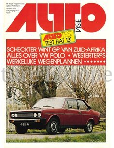 1975 AUTOVISIE MAGAZINE 06 NEDERLANDS