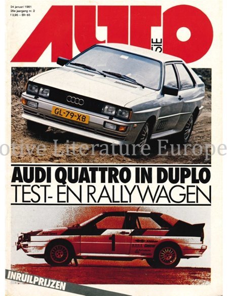 1981 AUTOVISIE MAGAZINE 02 NEDERLANDS
