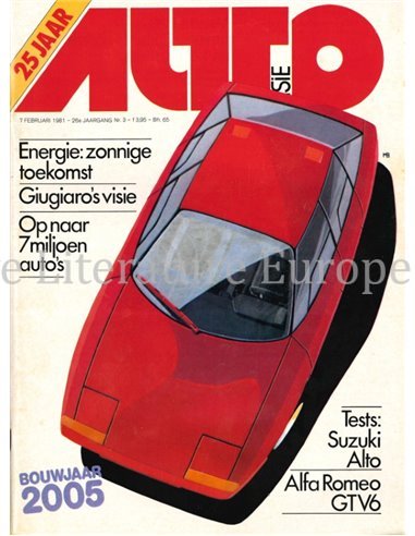 1981 AUTOVISIE MAGAZINE 03 DUTCH
